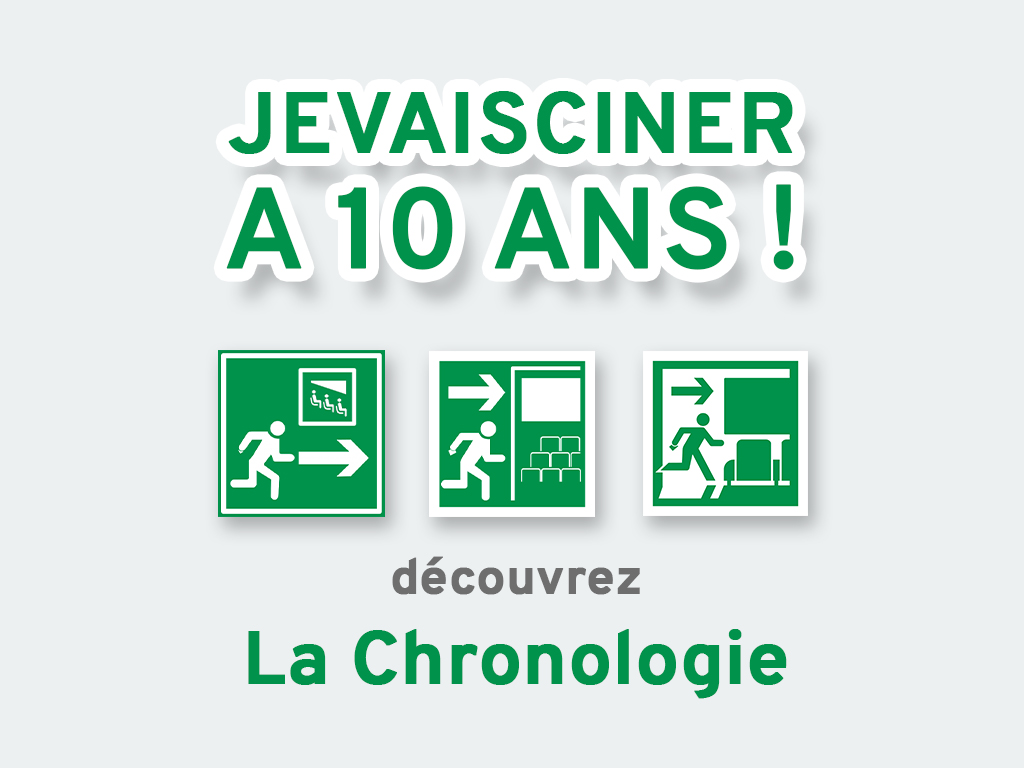 10 ans jevaisciner chronologie poster